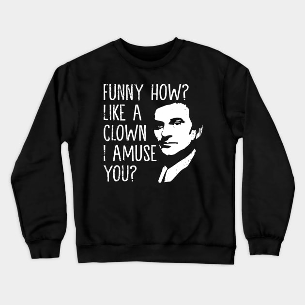 Classic Mobster Film Day Gift Crewneck Sweatshirt by Fantasy Forest